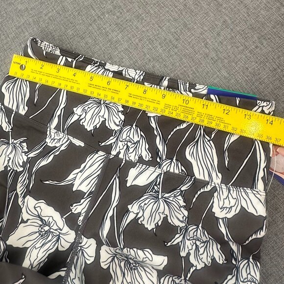 NEW! JoyLab Floral Leggings‎ Yoga Athletic Medium Comfort Soft Stretchy - Picture 6 of 14